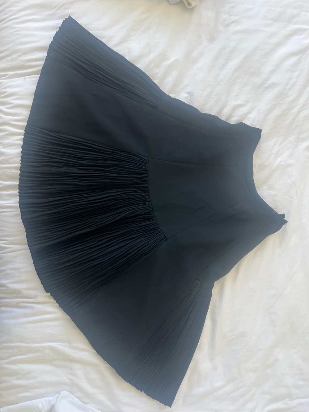 Vintage 1989 Comme des Garcons Black Pleated Skirt - AD1989 Archive - Picture 4 of 6